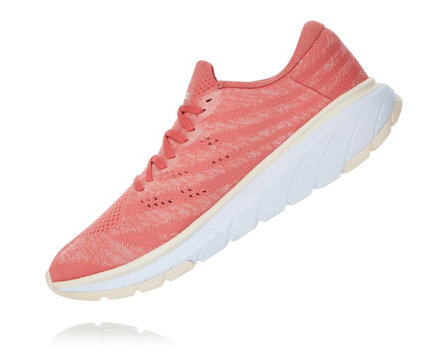 Tenis Corrida Hoka One One Feminino Laranja/Branco - Cavu 3 - 031-OYLVJI